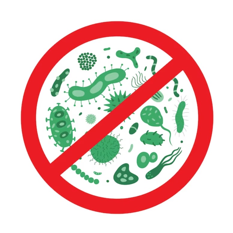 مضاد للبكتيريا والفطريات والفيروسات والجراثيم	