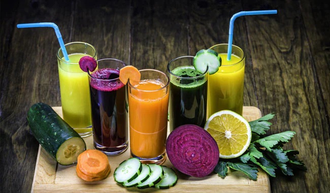 vegetable juice عصير خضروات	